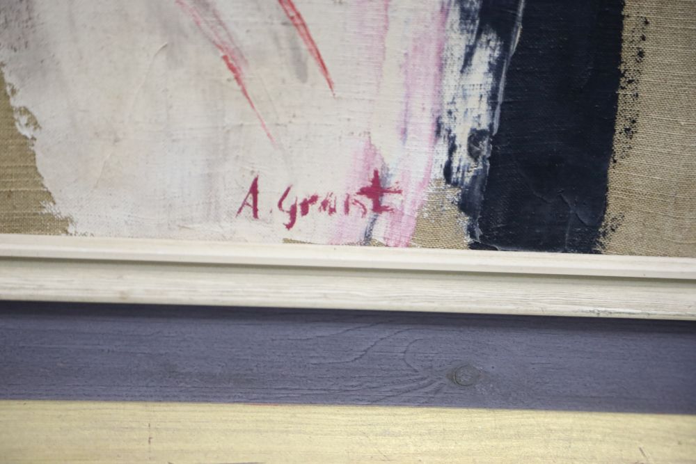 Alastair Grant (1925-97), oil on canvas, Untitled, signed, 75 x 62cm